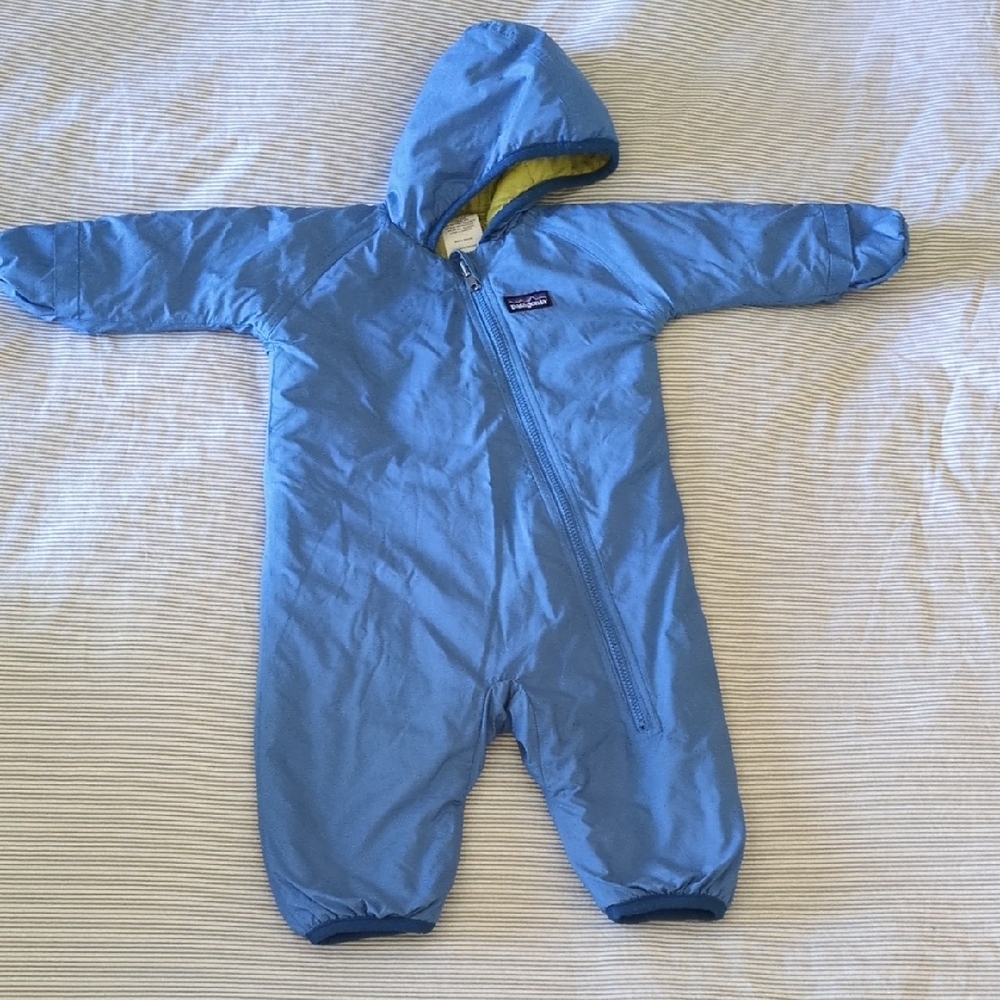 Patagonia Light Blue Snowsuit